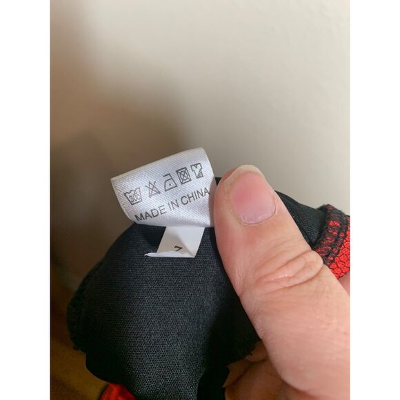 Halloween Costume Vampire Dress Bats Cats Black Red Girls Size Small - Picture 7 of 7